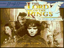 Lord of the Rings Title Screen